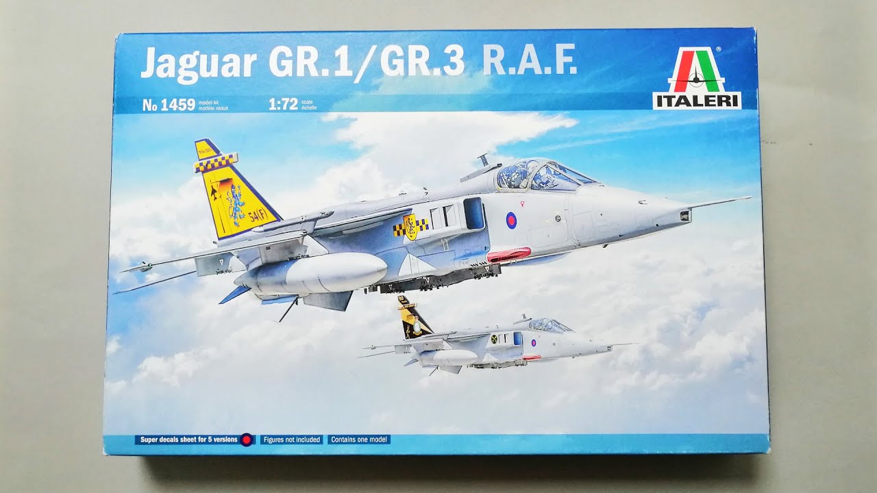 Italeri's 1/72 Jaguar GR.1 (Full Build)
