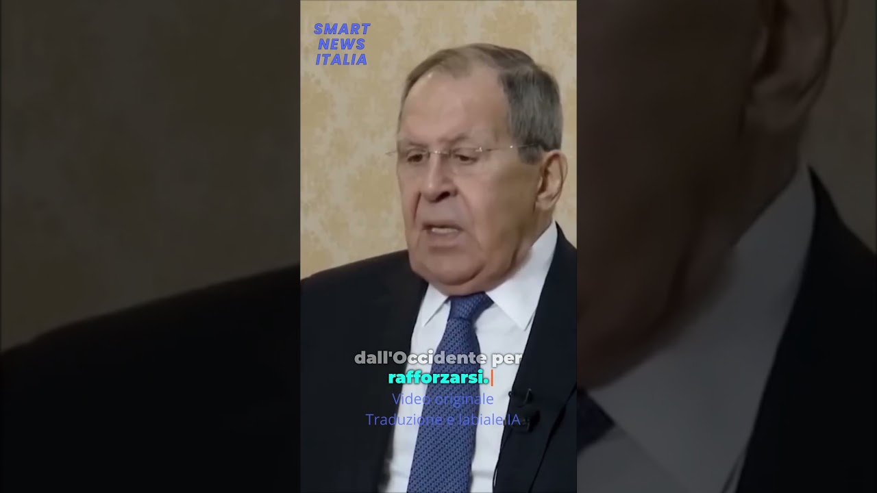 Lavrov: Il conflitto in Ucraina è uno scontro Russia Occidente