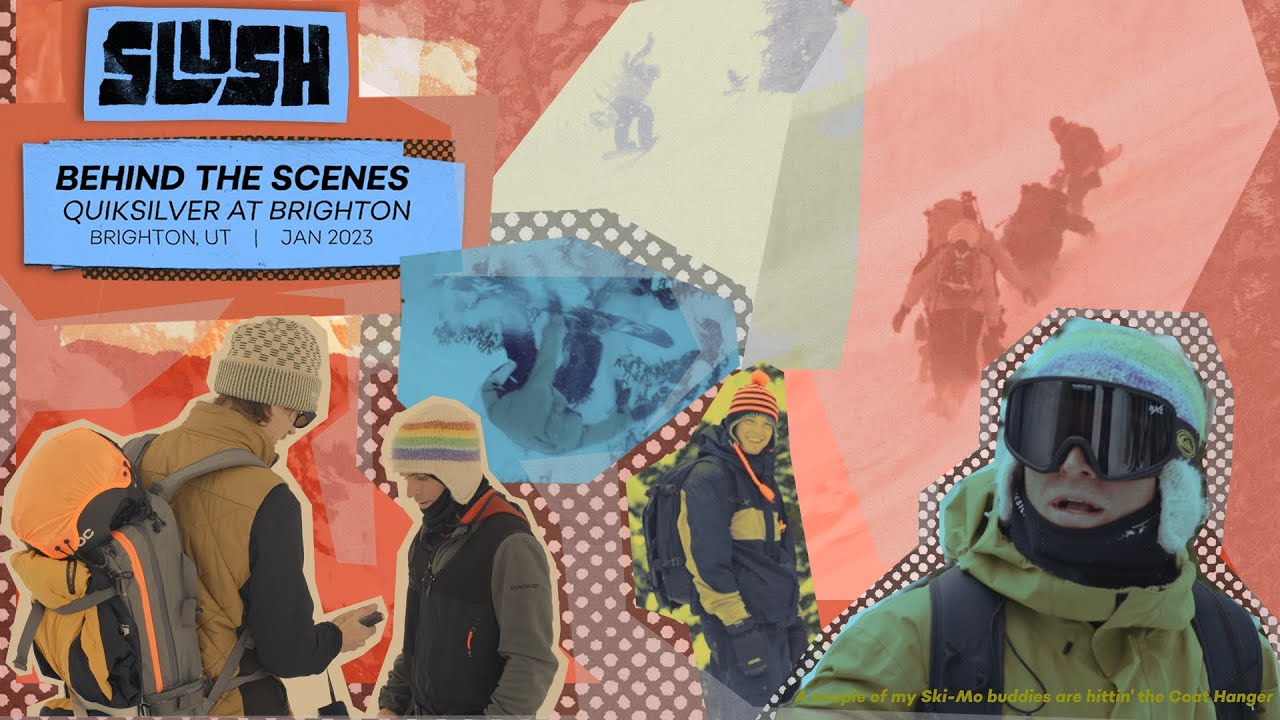 Behind the Scenes - Quiksilver Crew Riding Backcountry at Brighton Resort - January 2023