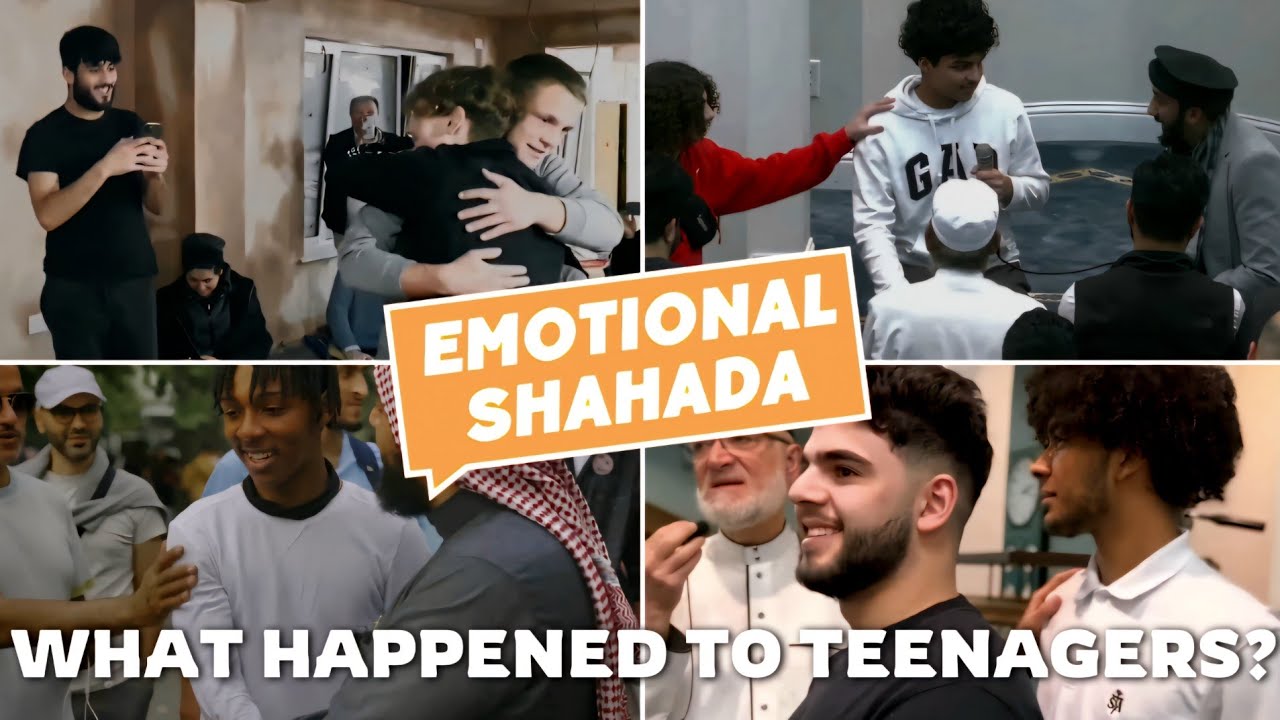 Muslim Teens Share Emotional Shahada Experience