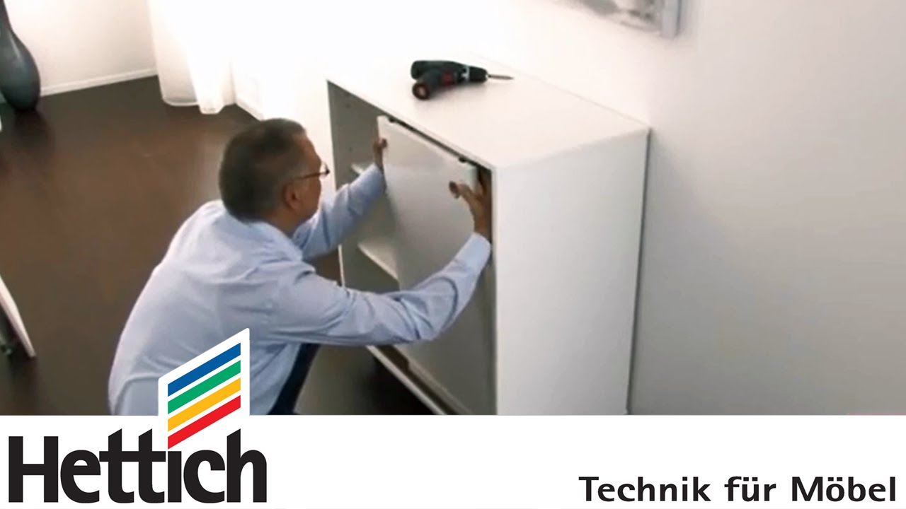 Retrofitting SlideLine 55 sliding doors: Do-It-Yourself with Hettich