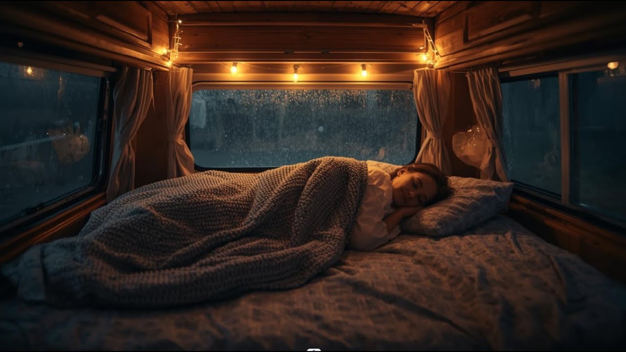 Rain Sounds for Sleeping  Cozy Car Ambience - Anxiety & Insomnia Relief