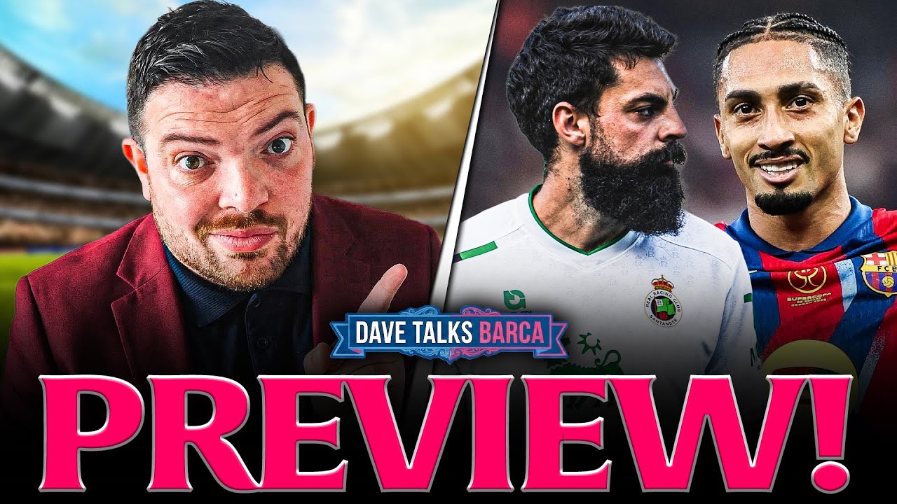CAN BARCA MAKE IT 11 WINS IN A ROW? Racing Santander vs FC Barcelona | MATCH PREVIEW