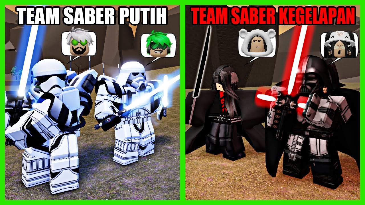 Pertarungan Sengit Antara Team Saber Putih VS Team Saber Kegelapan Demi Jadi Yang Terbaik