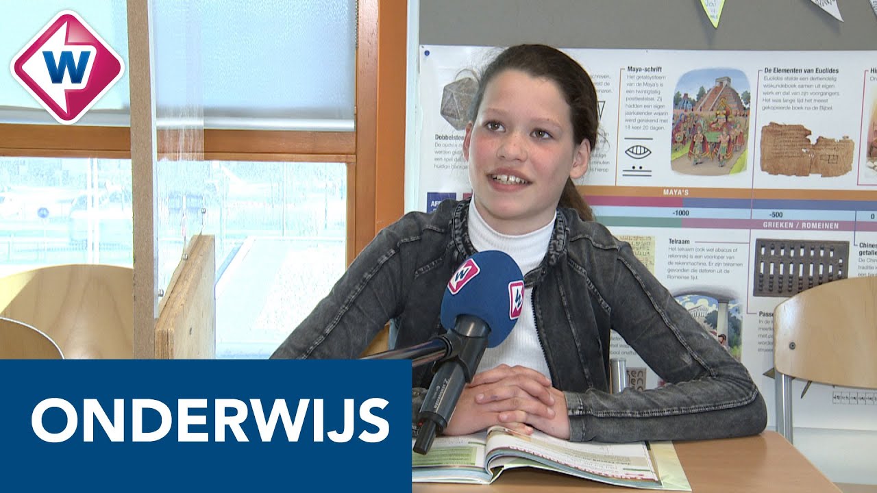 Leerlingen van Fioretti College in Hillegom zijn blij dat ze weer in de klas zitten - OMROEP WEST