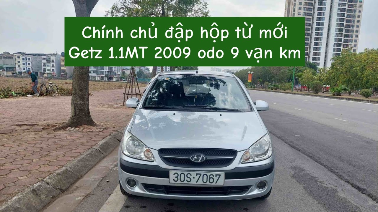 Chính chủ đập hộp từ mới- Getz 2009 số sàn chạy 9 vạn km- 145tr 0904536626