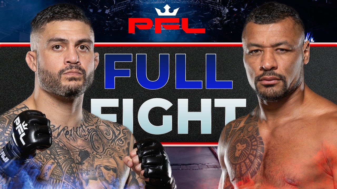 FIRST ROUND TKO! | Rafael Xavier v Tyson Pedro | Full Fight | PFL Washington