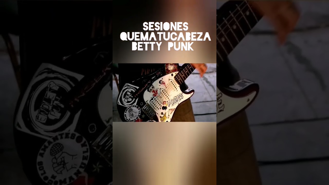 Una sesión musical + entrevista con Betty Punk y su punk rock: 