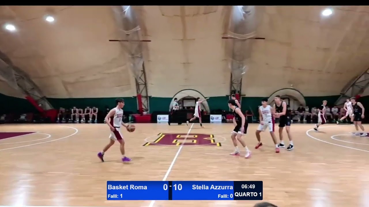 02/03/2024  U17 Gold  Basket Roma Vs Stella Azzurra Punteggio Finale 25-109