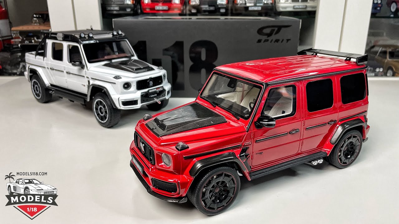 1:18 Brabus G900 Rocket Edition - red(Mercedes G) - GT Spirit [Unboxing]