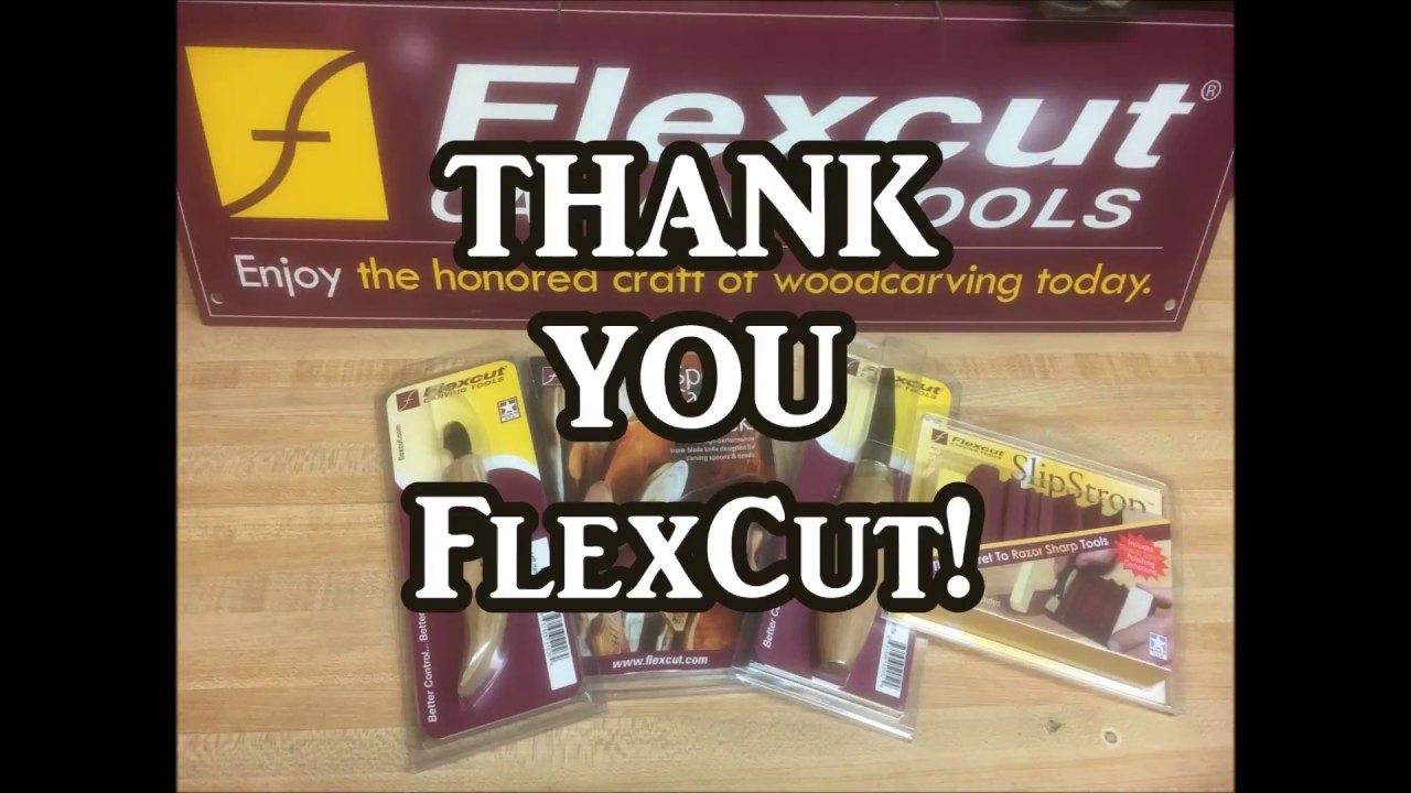 A HUGE Thanks to FlexCut Carving Tools!