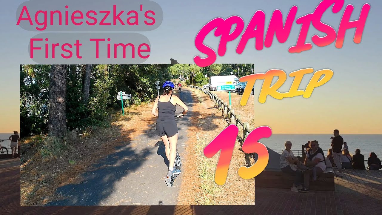 Spain trip 2025, Lacanau in France, surf city, and there’s a first time for everything 😃
