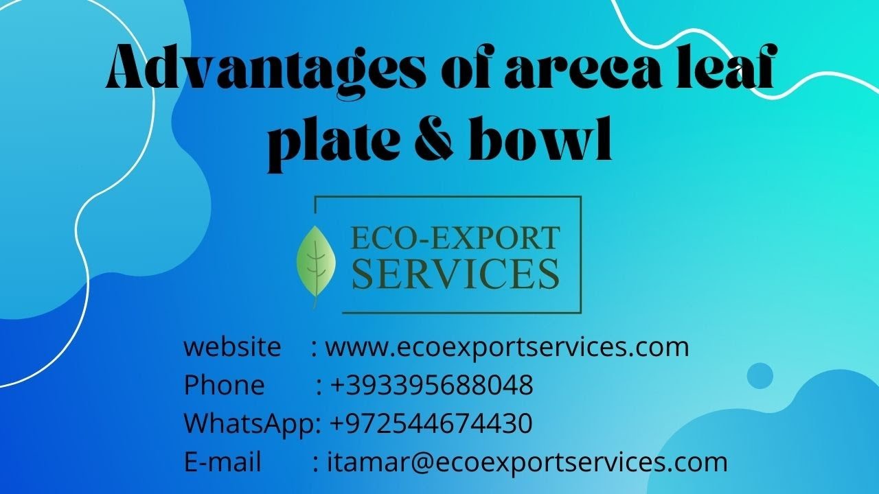 Advantages of areca leaf plate and bowl