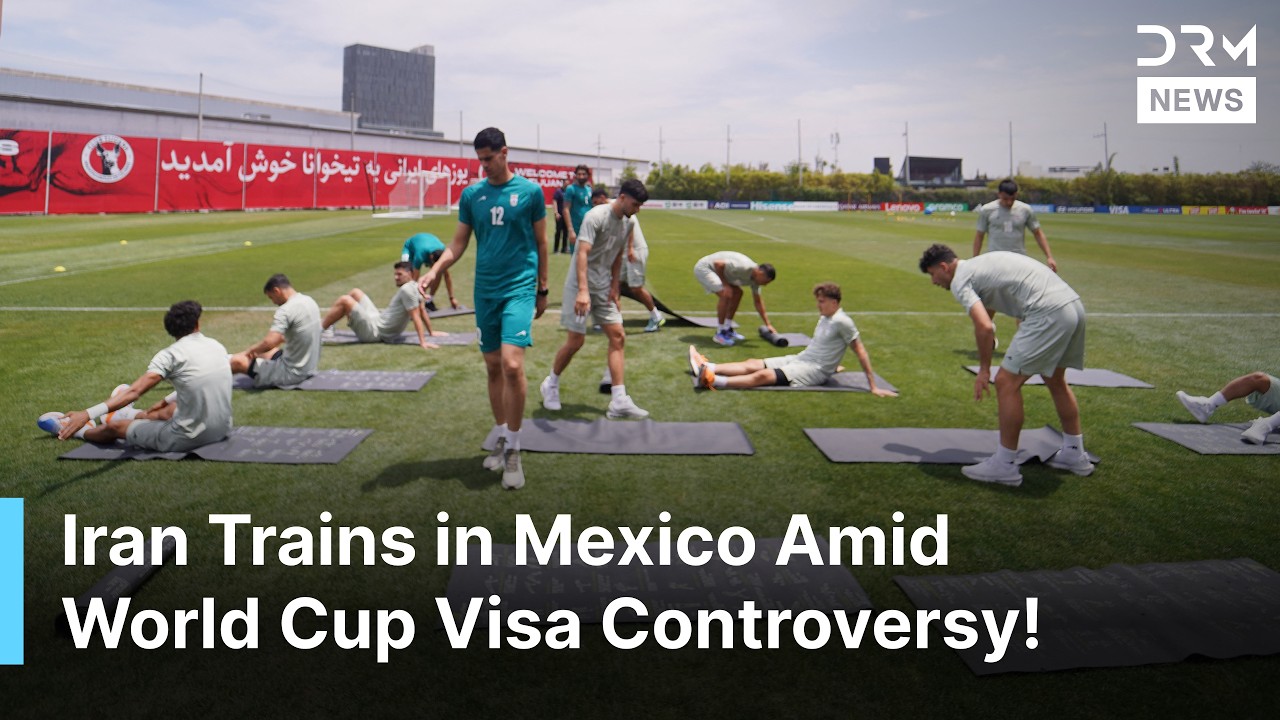 WATCH: Iran Hold Open Training in Tijuana Amid US Visa Issues | World Cup 2026 Camp Update | AD1Z