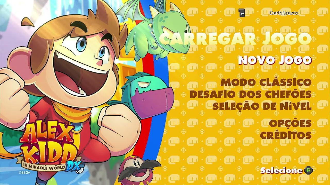 GAMEPLAY AO VIVO - ALEX KID IN THE MIRACLE WORLD - LIVE PELO XBOX