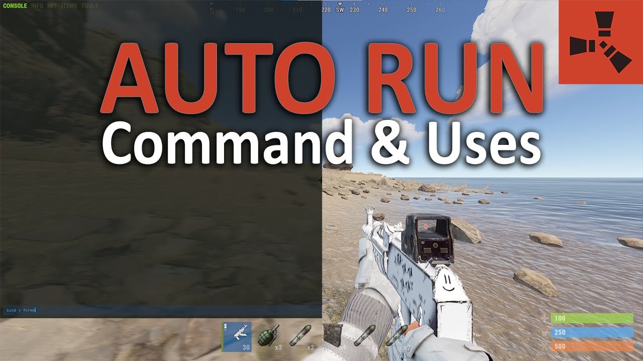 How to bind AUTO RUN and why it&rsquo;s helpful&hellip; | Command & Uses | Short Rust Guide