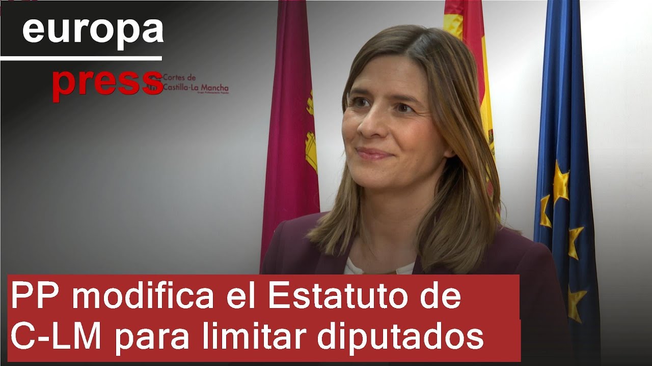 PP enmienda el Estatuto de Autonomía de C-LM para que no aumente el número de diputados