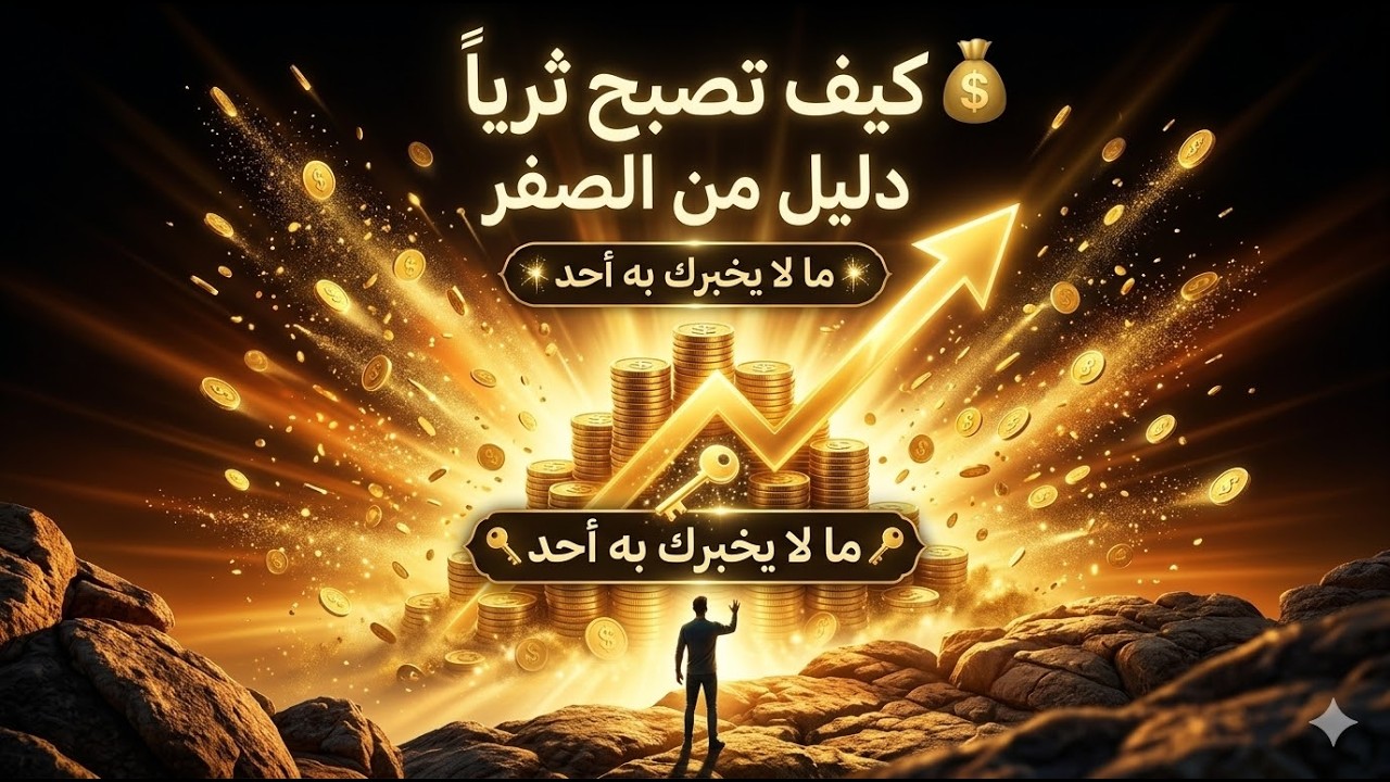 دليل الثروة من الصفر  الخطوات الحقيقية التي يتجاهلها أغلب الناس