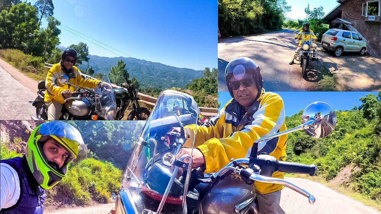 First Time Pahadon Mein Ki MotoVlogging - Riding  @royalenfield 🏍️😎🔥