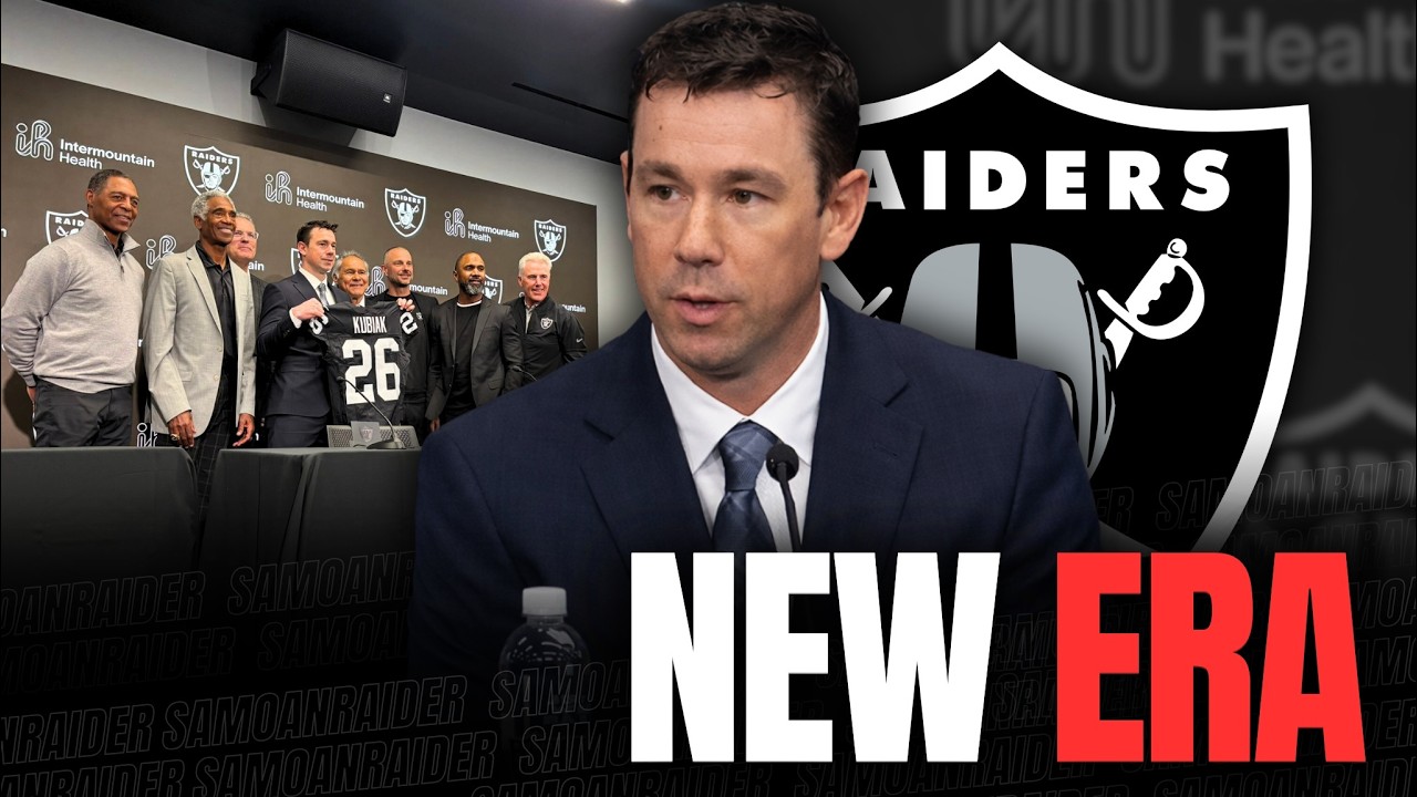Klint Kubiak OFFICIALLY the New HC of the Las Vegas Raiders | Maxx Crosby STAYING?