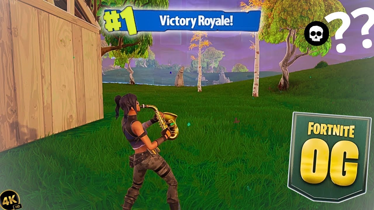FORTNITE OG | Season 7 Solo Zero build Gameplay | VITORIA ROYALE (PS5 120FPS) HDR 