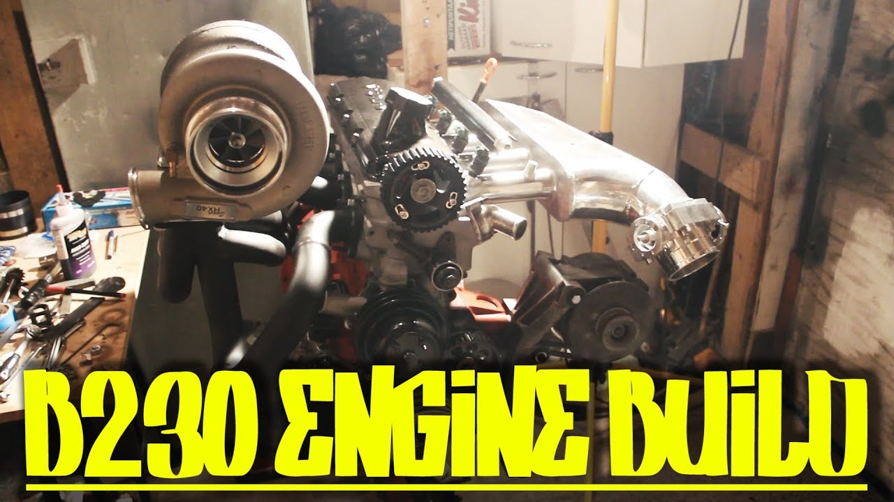 Volvo B230 Engine Build