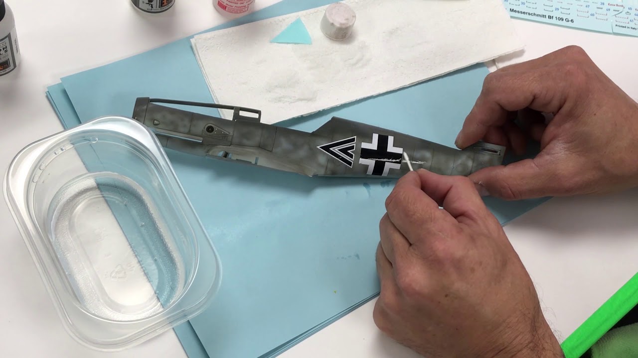 Mission Models MMP decals and clear coat quick demo