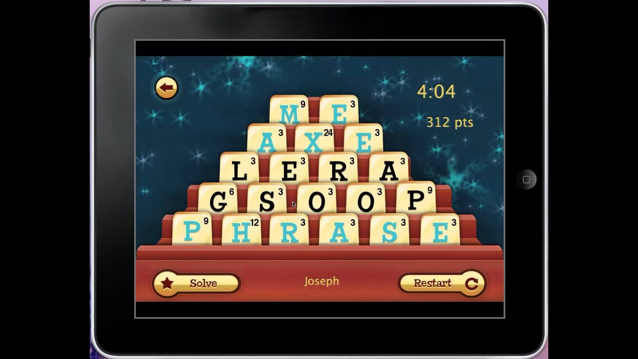 Dabble - the Fast Thinking Word Game Gameplay