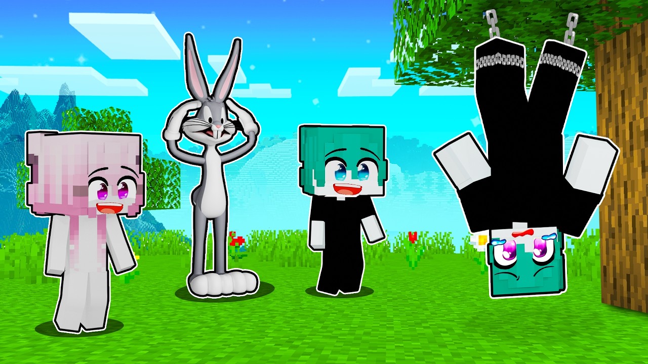 ماين كرافت لكن اختي الصغيرة تحكمت فيا لمدة يوم كامل مع اخوي الصغير😨😂!!؟