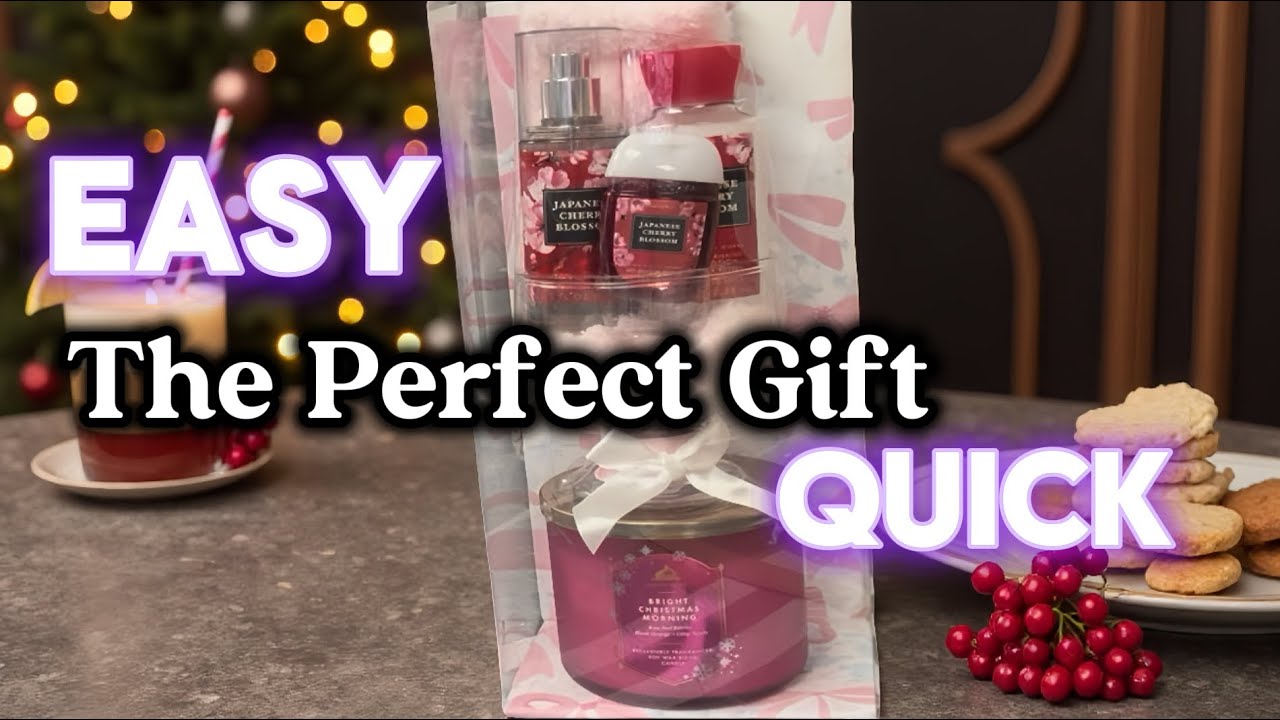 Быстрая и простая идея подарка, вдохновленная LBE#bathandbodyworks #christmasgifts