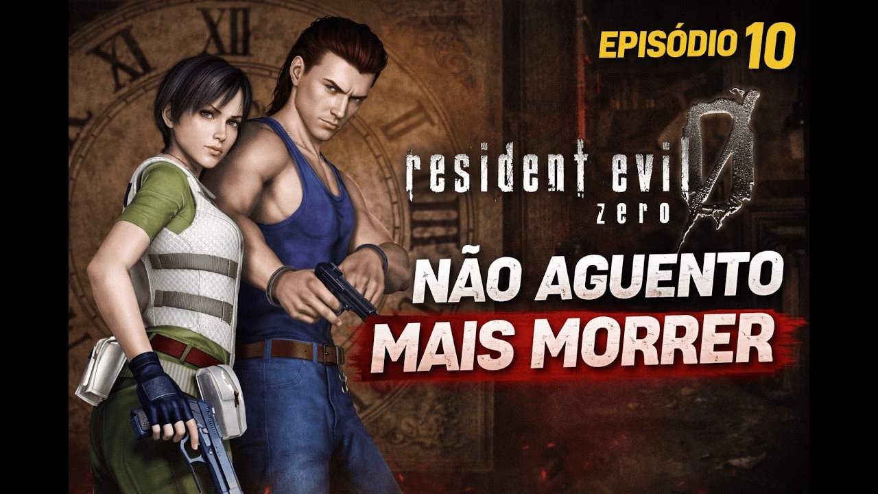 PUZZLE DO RELÓGIO! - RESIDENT EVIL 0 #10
