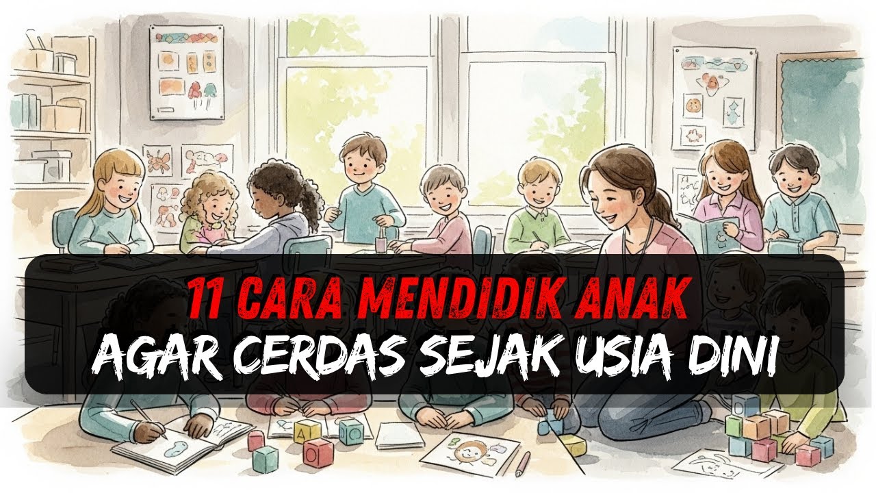 11 Cara Mendidik Anak Sejak Usia Dini Agar Cerdas & Berkarakter | Orang Tua Wajib Tahu #parenting