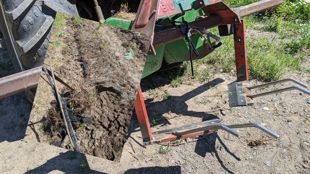 Plastic Mulch Lifter HOMEMADE