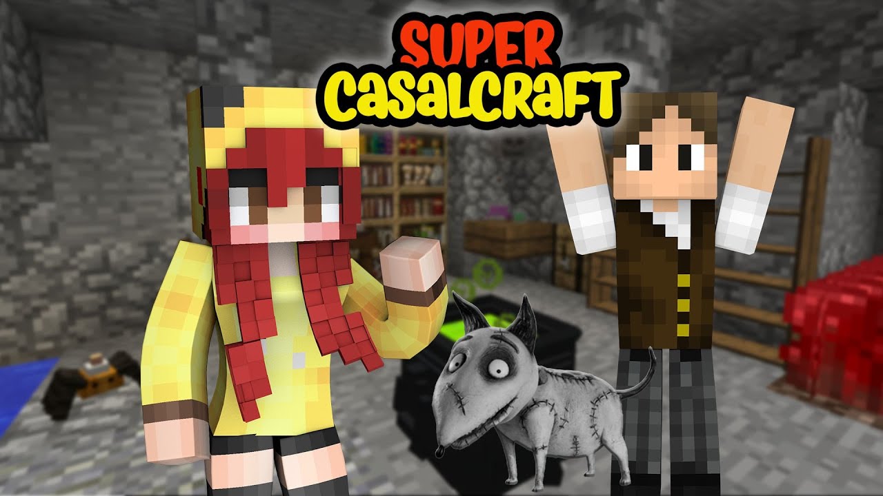 CONSTRUÍMOS UMA LINDA ÁREA DE POÇÕES! ♥ω♥ | Super CasalCraft #33