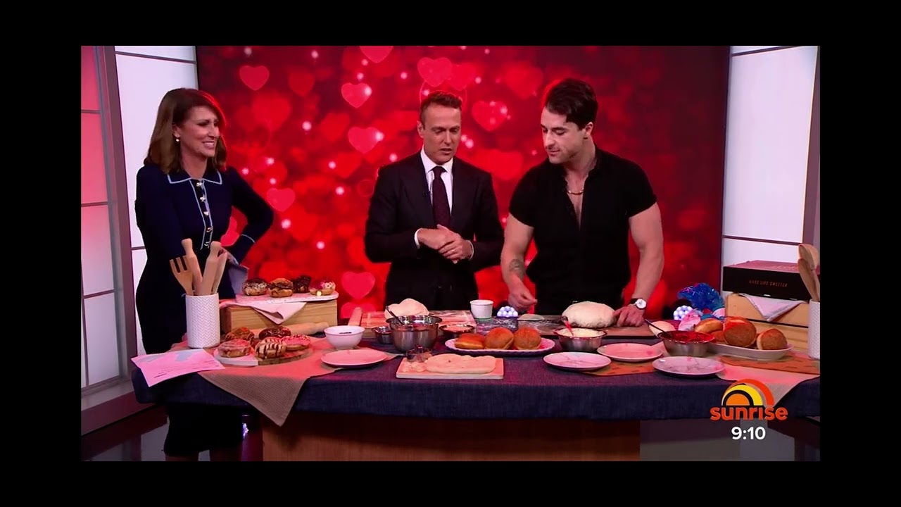 The man you “knead” - Donut daddy live on Sunrise