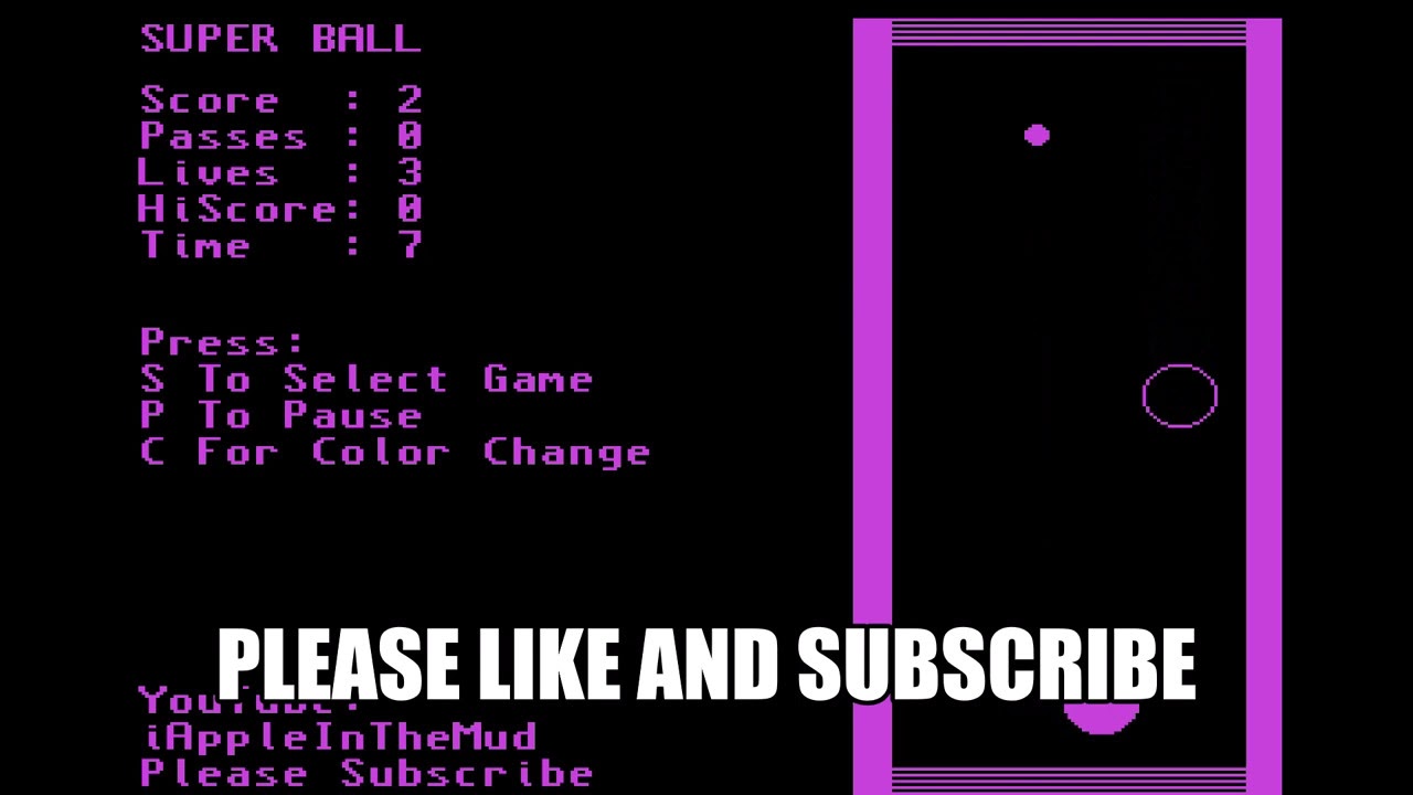 Retro Programming   Mini Games   One Color Challenge
