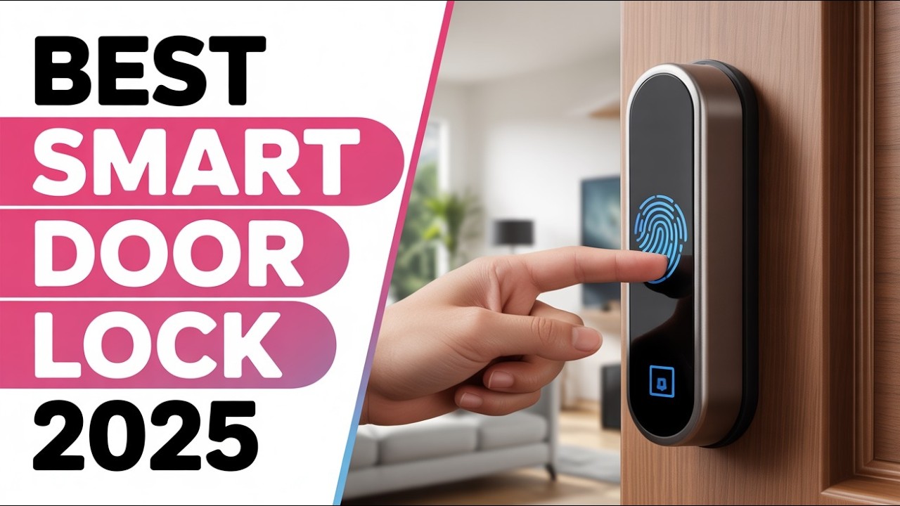 Top 5 Best Smart Locks in 2025 | Secure & Modern Home Door Locks