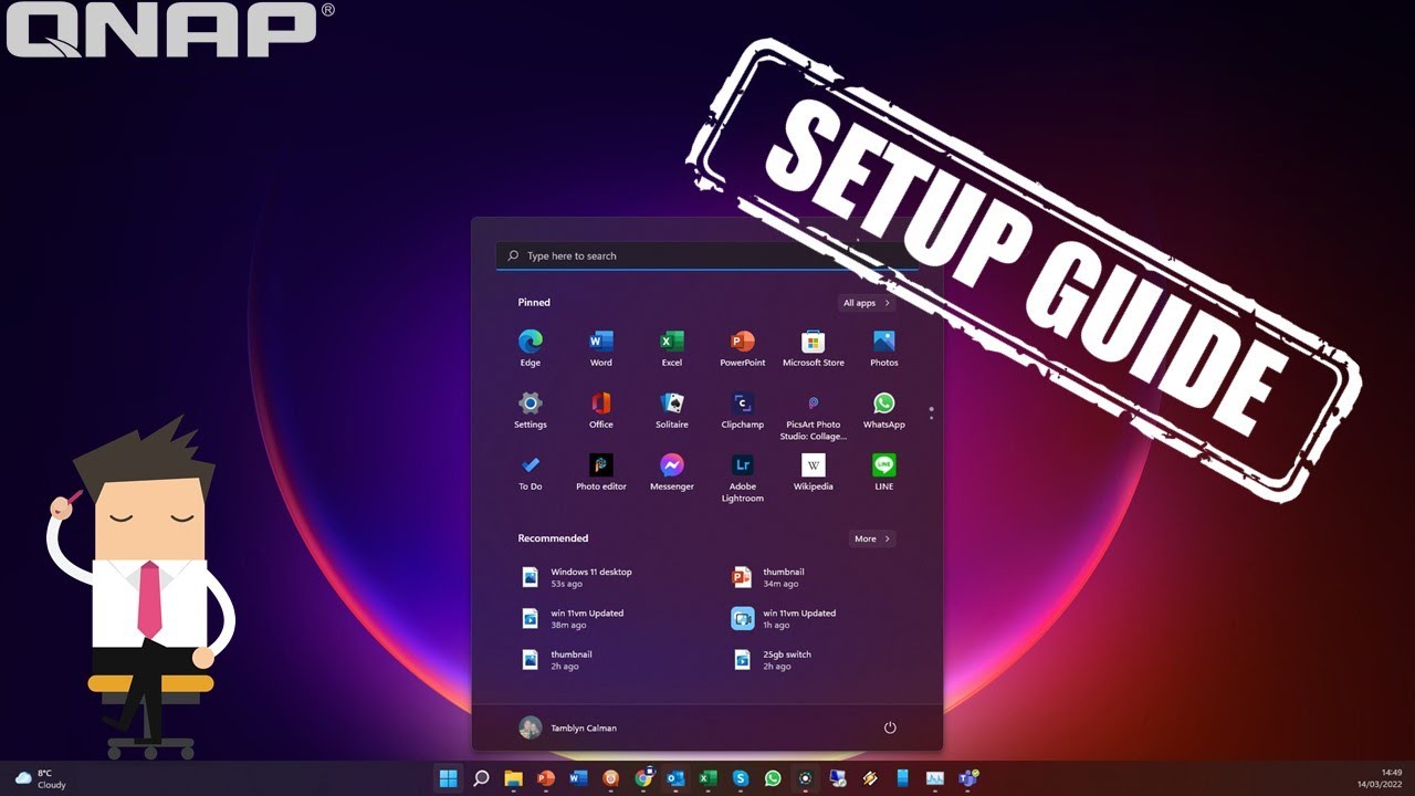 ОБНОВЛЕНИЕ. Как установить виртуальную машину Windows 11 RC на сетевое хранилище QNAP + программн...