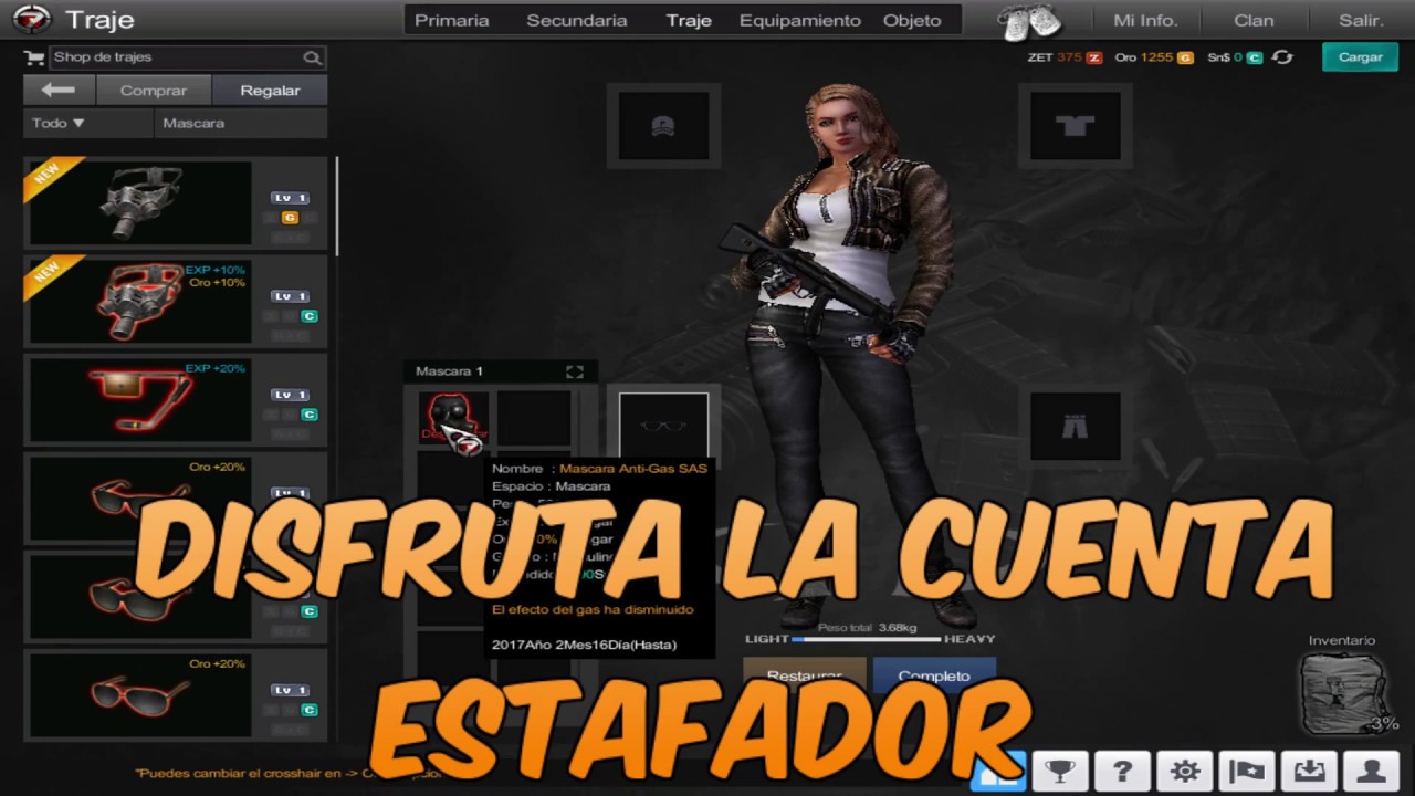 DESCARTANDO CUENTA DE SrPapiiRiikiYT (ESTAFADOR)