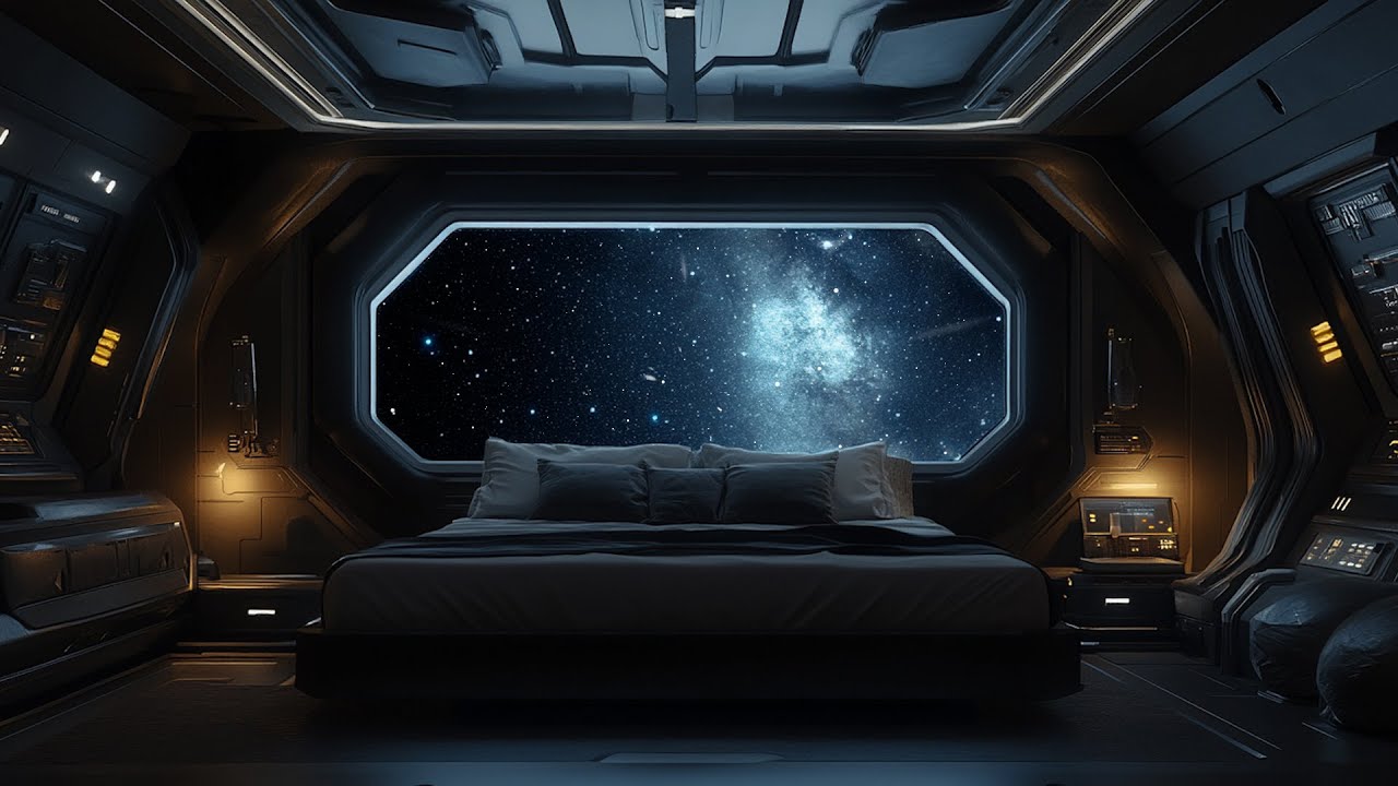 Silent Cosmos - Deep Sleep with Peaceful Space Vibes | Fall Asleep Instantly With Sleep Aid Sounds