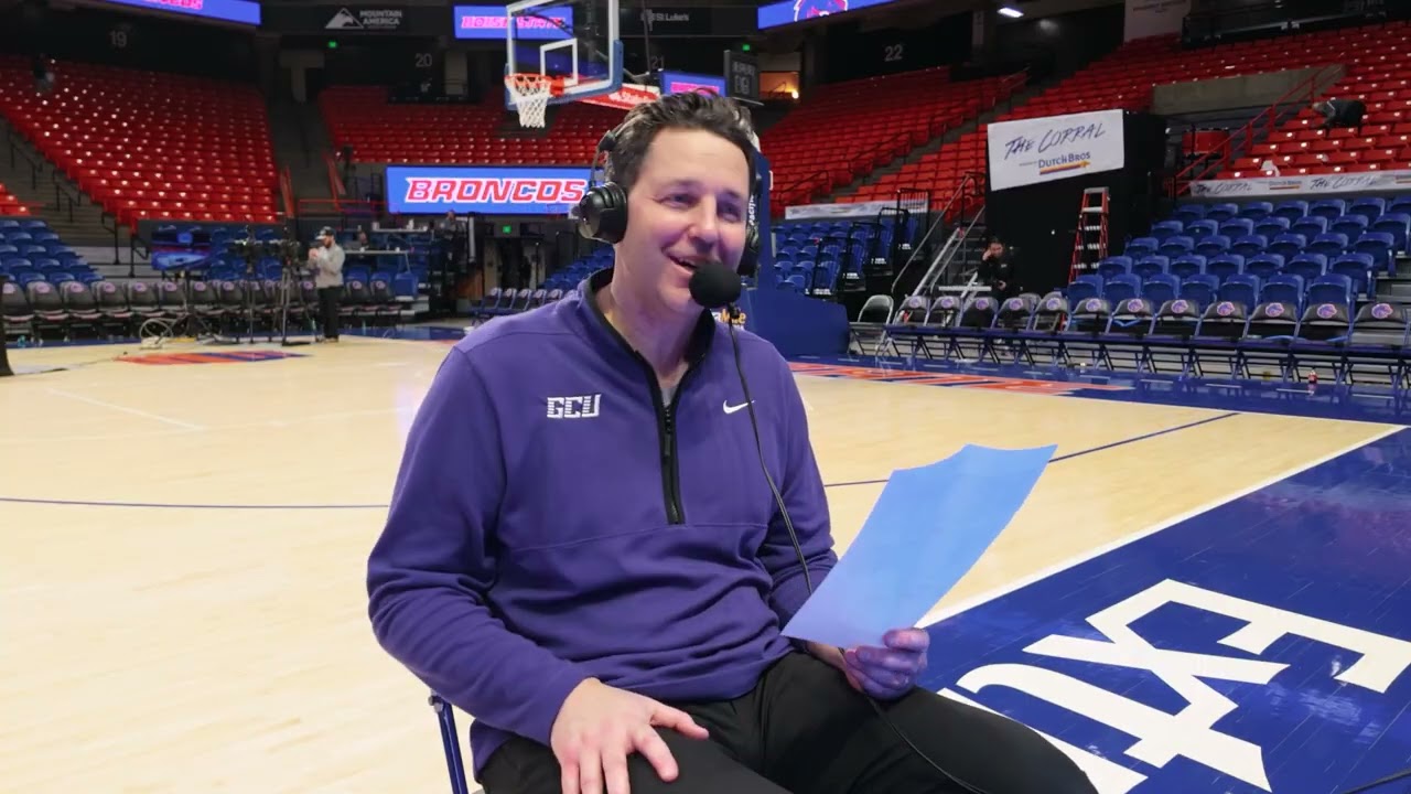 GCU Men's Basketball at Boise State - Postgame with Bryce Drew