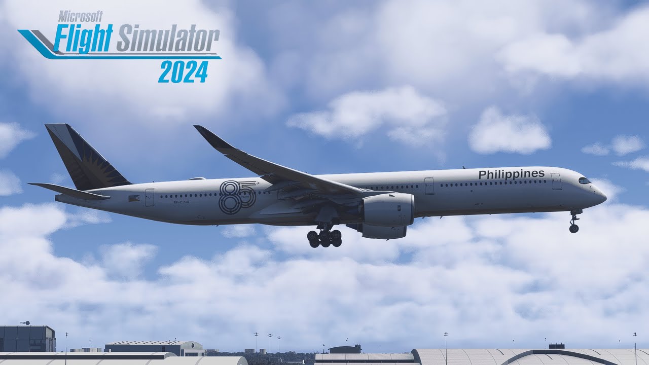 FS2024 | Philippine Airlines A350-1000 Bangkok Landing