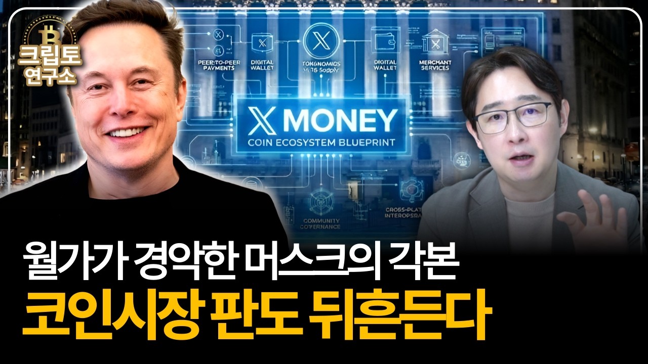 [긴급 점검] 코인 시장 판도가 완전히 바뀝니다! 6억 명의 지갑을 열게 만들 일론 머스크의 거대한 마스터플랜ㅣ박작가의 크립토 연구소