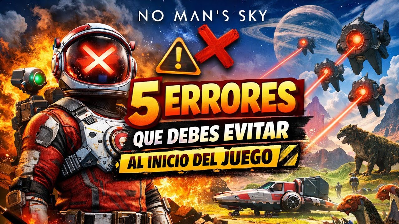 ❌ 5 Errores que ARRUINAN tu Inicio en No Man’s Sky | Evítalos YA 