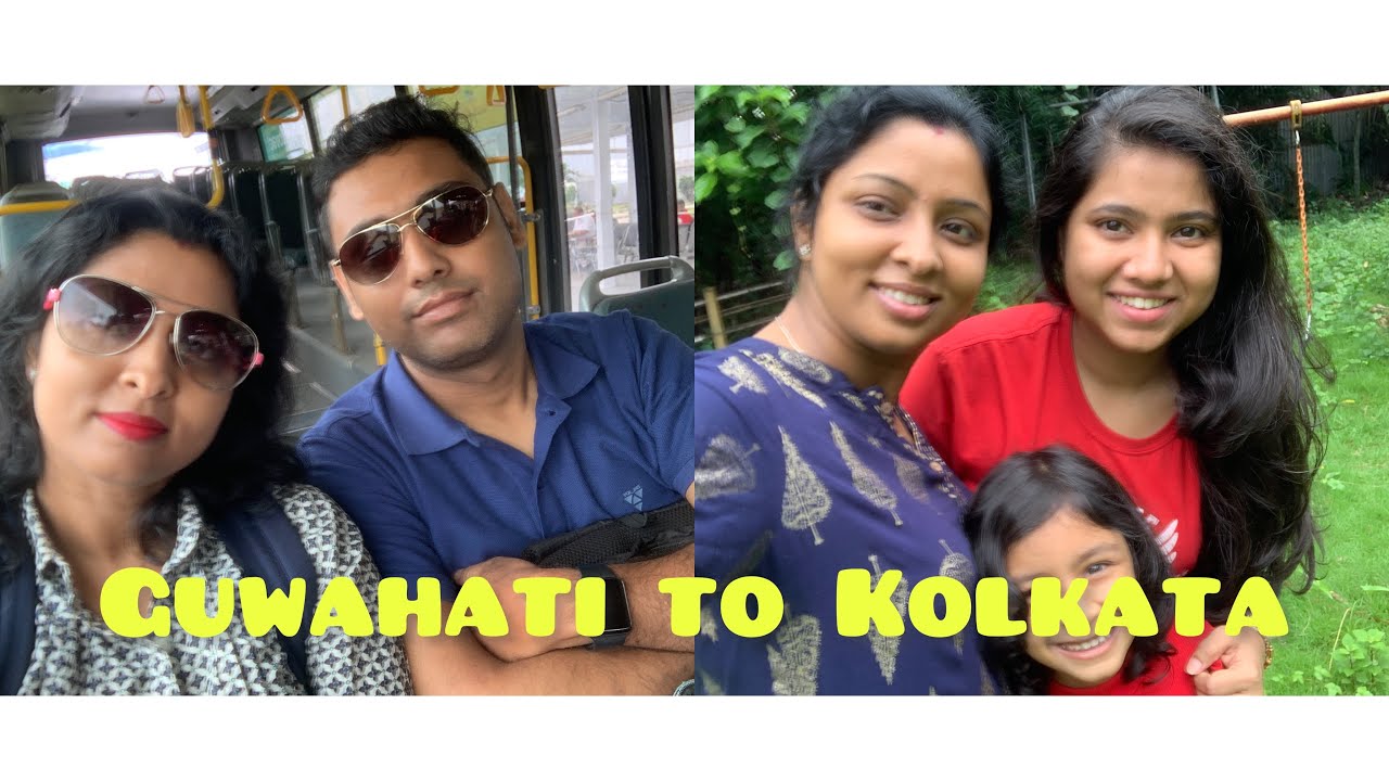 Guwahati theke Kolkata choleelam ghurte||travel from Guwahati to Kolkata✈️