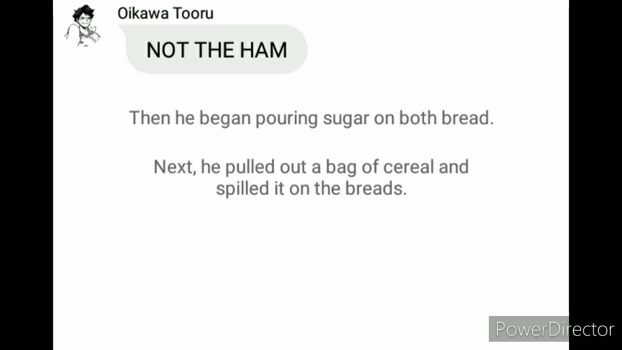 hq text || the breakfast club: lunchtime skit