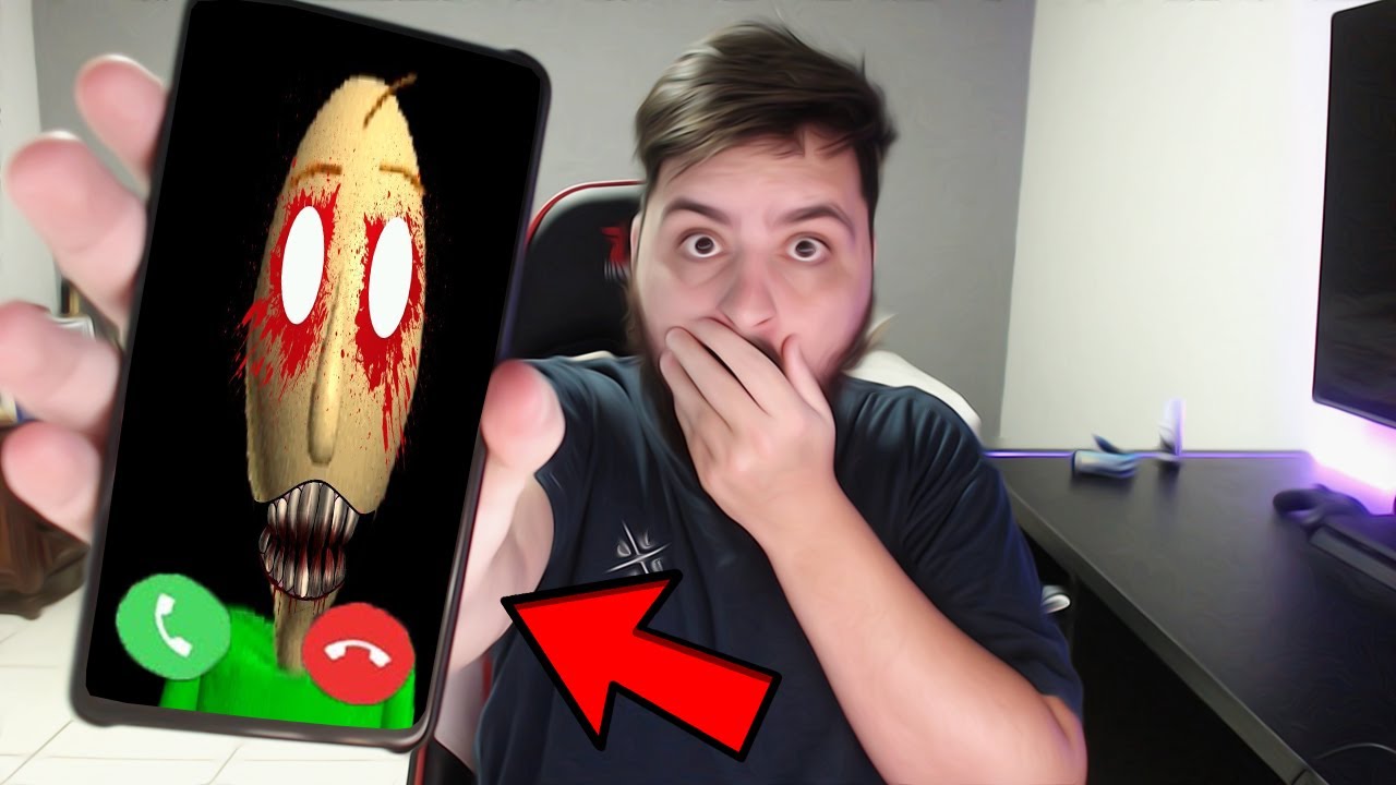 RECEBI UMA LIGAÇÃO DO PROFESSOR BALDI....