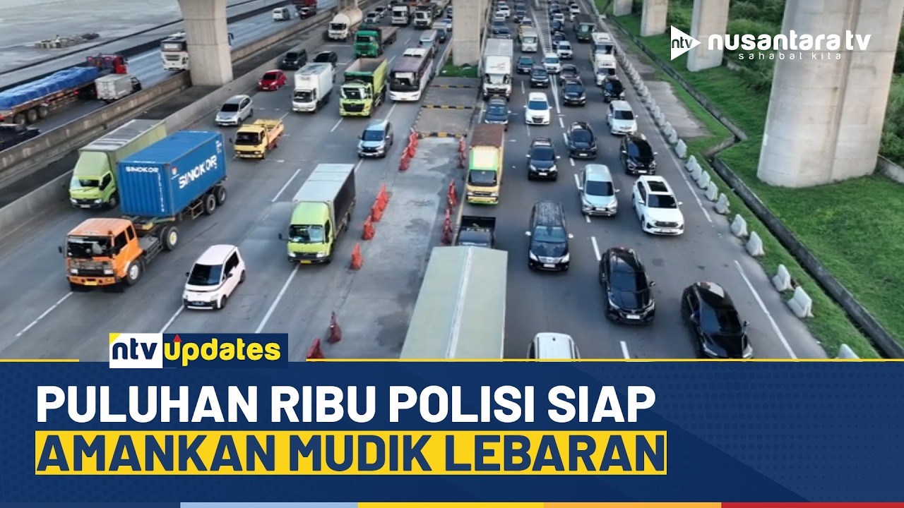 Polisi Gelar Operasi Ketupat 2026, Puluhan Ribu Personel Dikerahkan untuk Amankan Mudik Lebaran