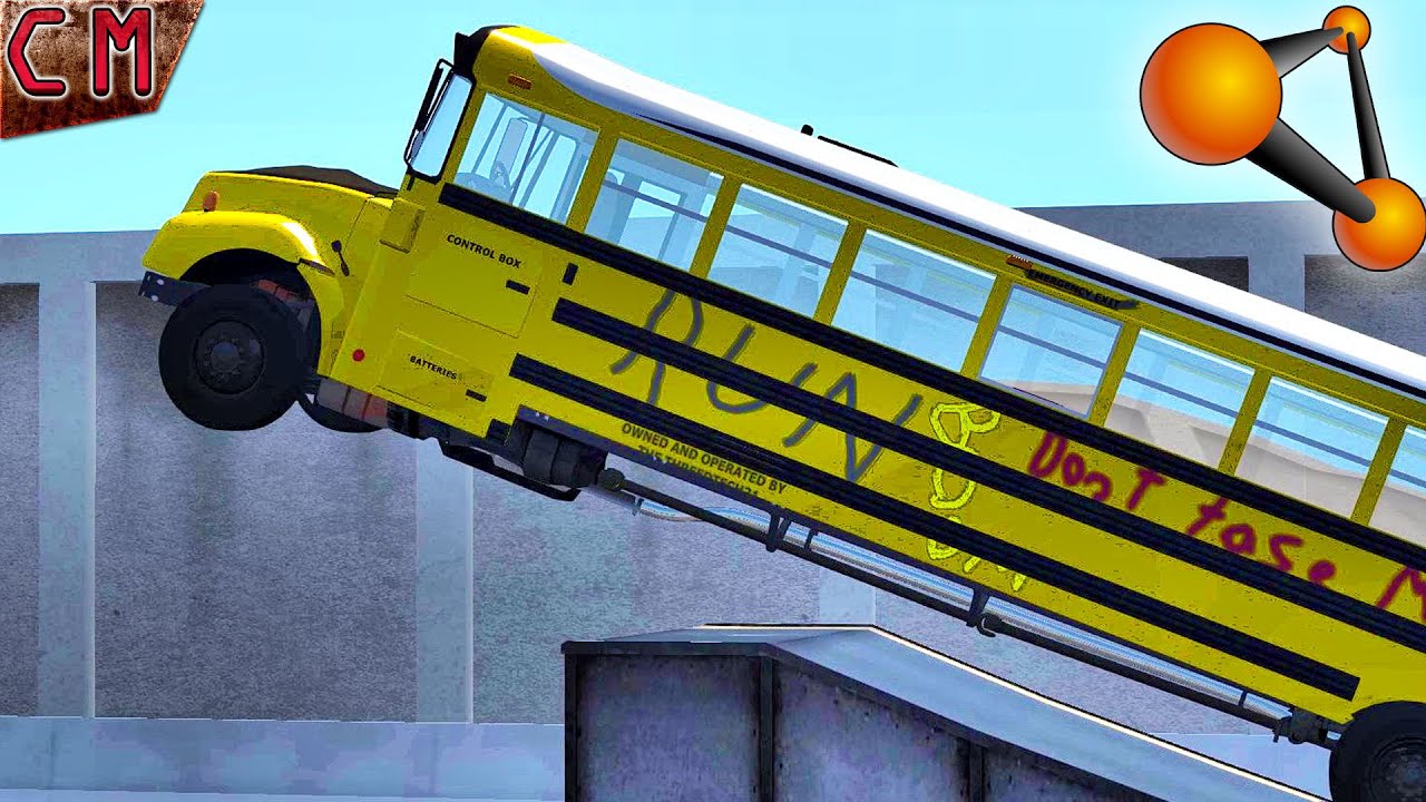 Insane BeamNG car crashes #1