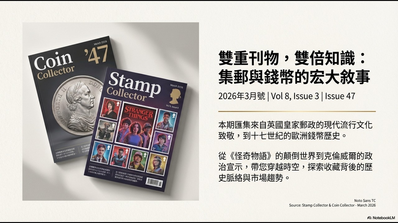 【2026收藏快訊】怪奇物語郵票藏玄機？協和號50週年與稀有「無頭」硬幣大揭秘！